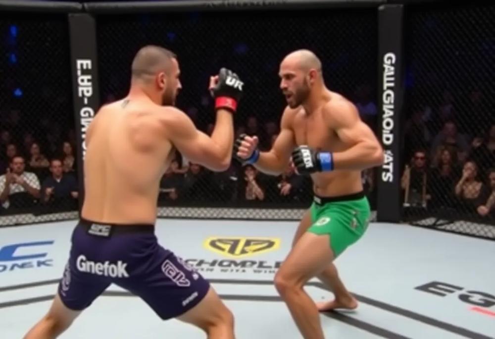UFC sparring